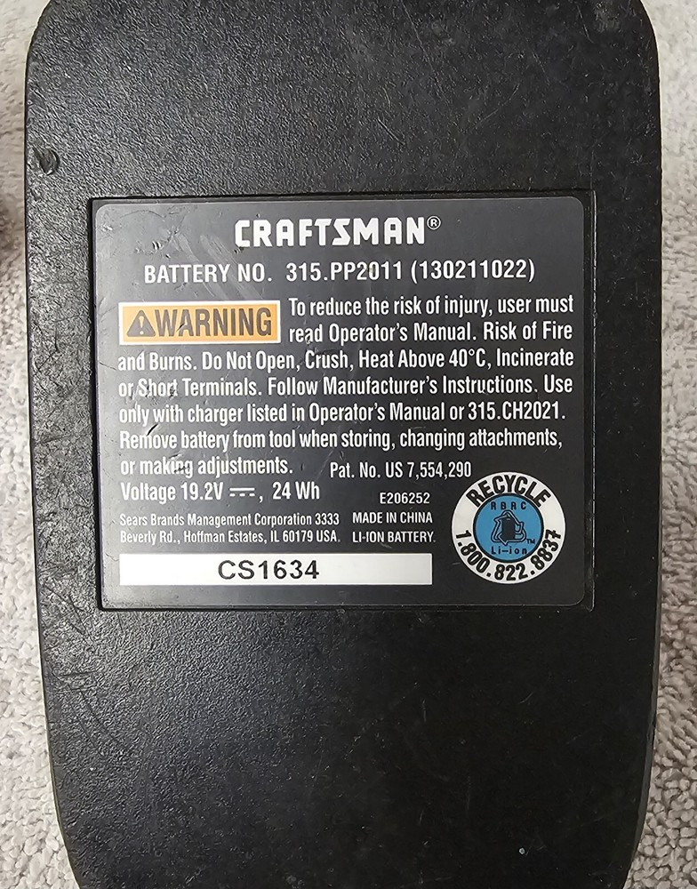 🔥CRAFTSMAN 19.2 Volt 15 Piece Tool Set Everything Works Read Description