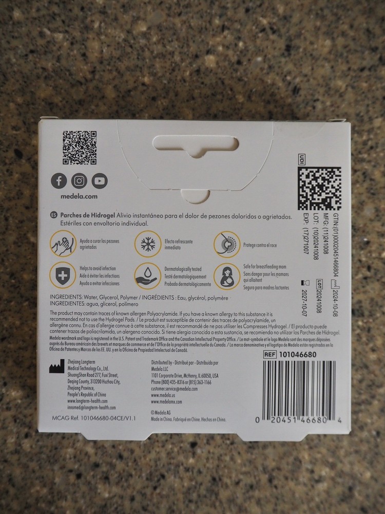 Medea Softshells & Hydrogel Pads 4pc