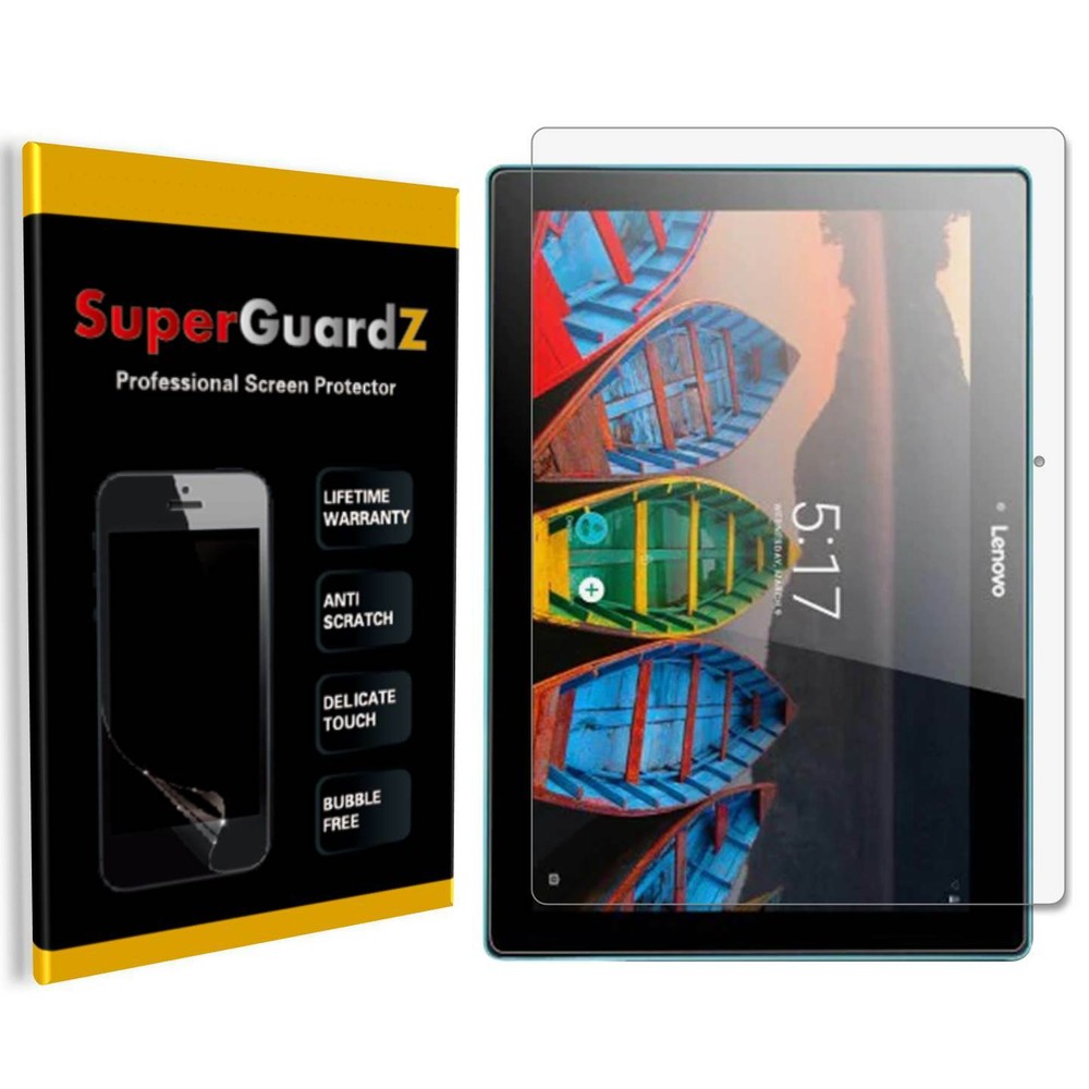 3X SuperGuardZ® Clear Screen Protector Guard Shield For Lenovo Tab 10 (TB-X103F)