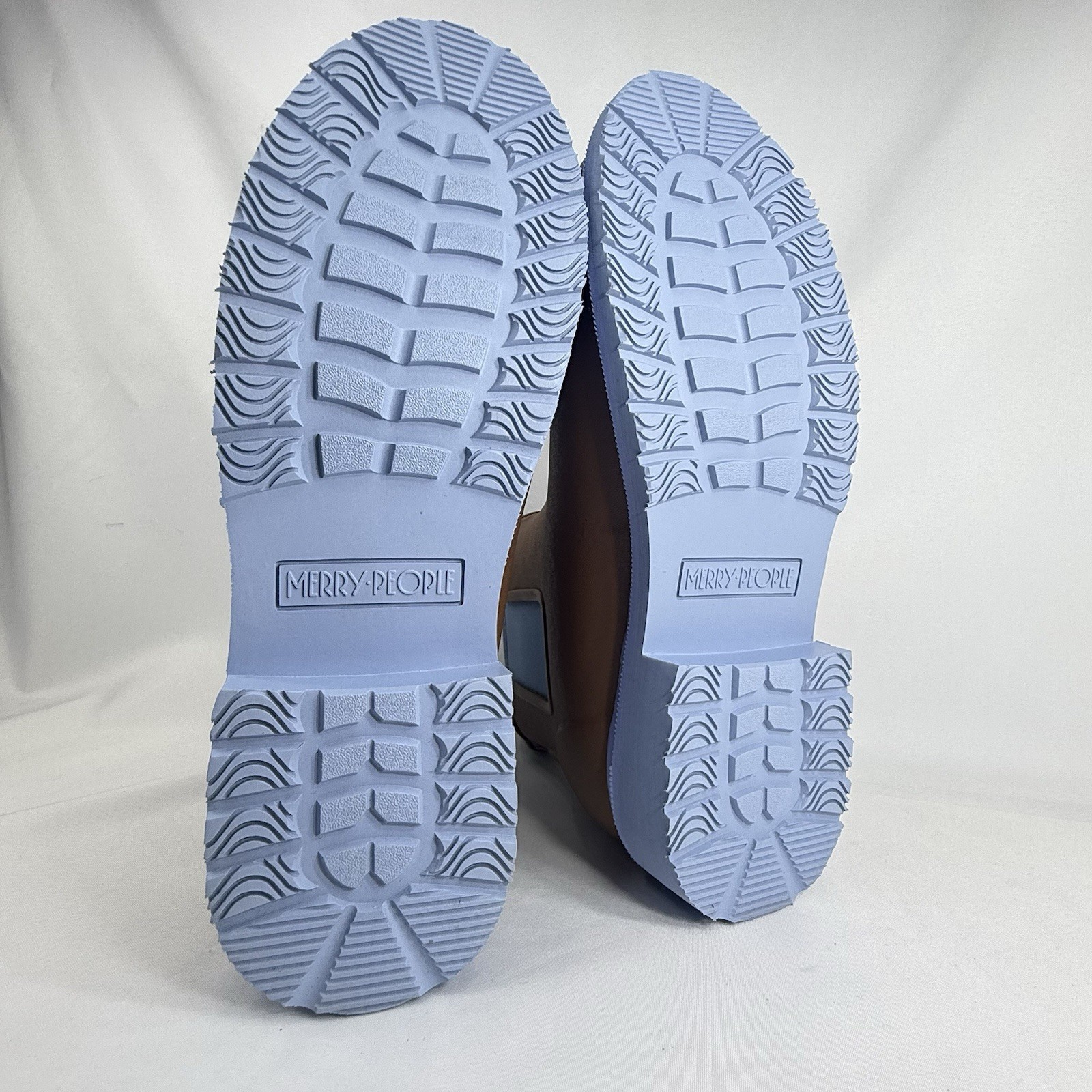 Merry People Bobbi Ankle Unisex Waterproof Rain Boots Chestnut