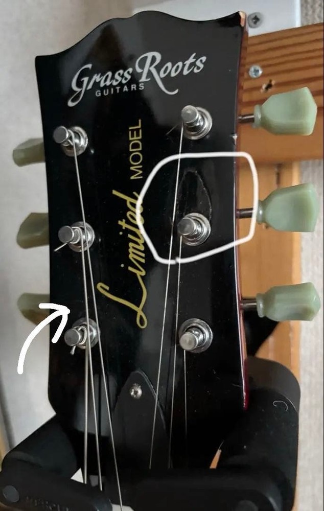 Grass Roots Limited Model Electric Guitar