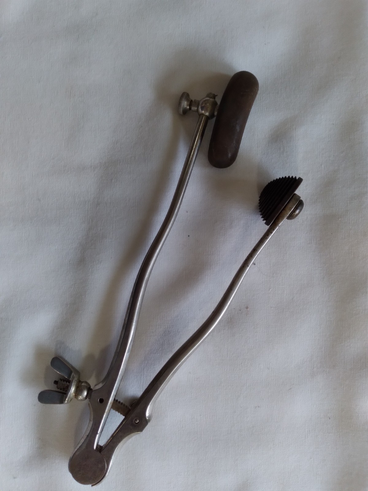 Antique Medical  Surgical Clamp Tonsillectomy Amputation Instrument tonsils