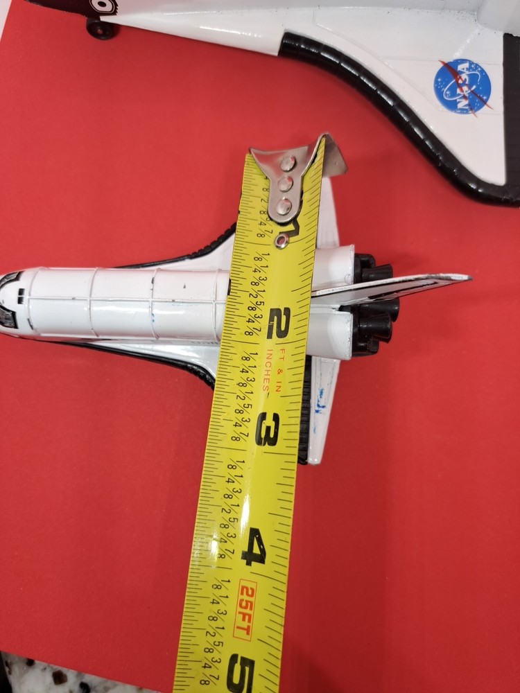 NASA Space Shuttle Atlantis Top opens Landing & Smaller Shuttle Pull-N-Go