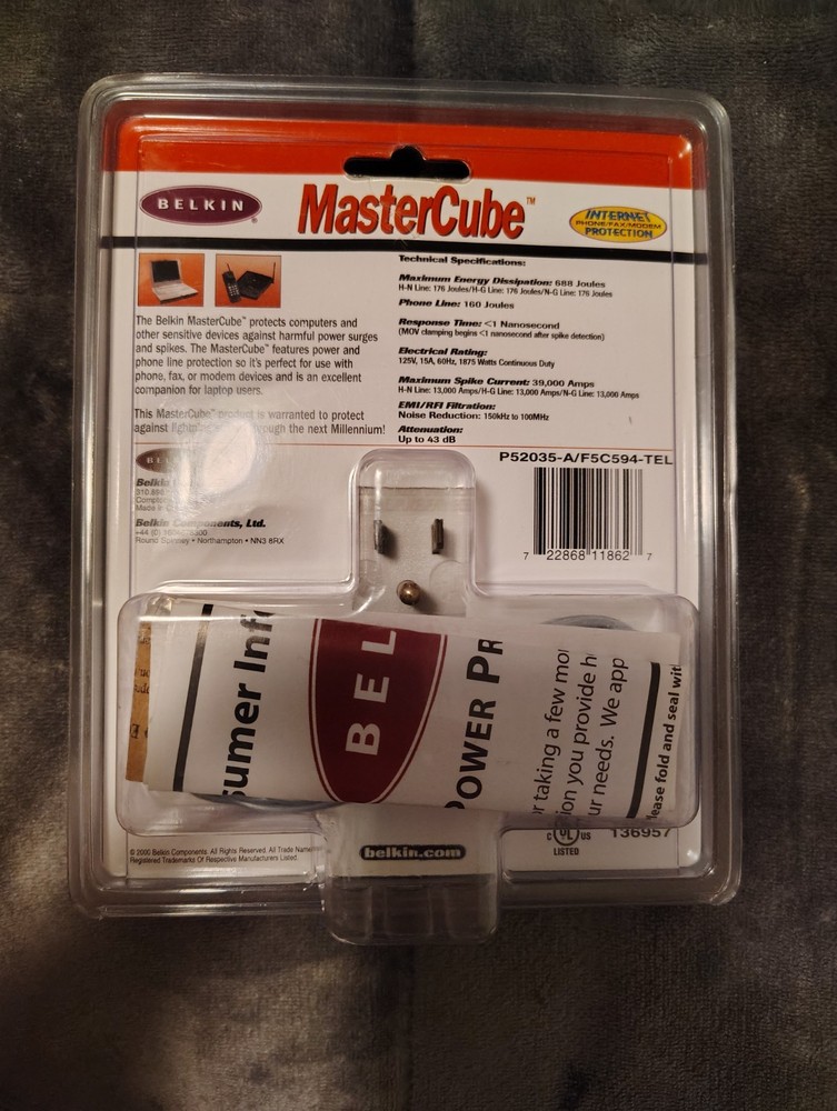 Belkin MasterCube Phone Line Protection