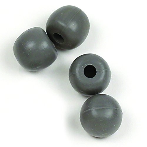 Rubber Drum Stick Tips for Practice Fits Most Drum Sets 2 Pairs Gray