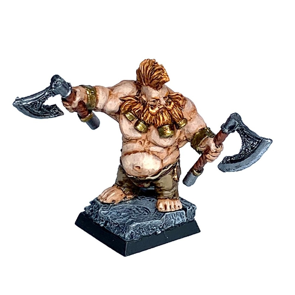 Wild Warrior Dwarf 4 | D&D Hand-painted Wargaming Miniatures