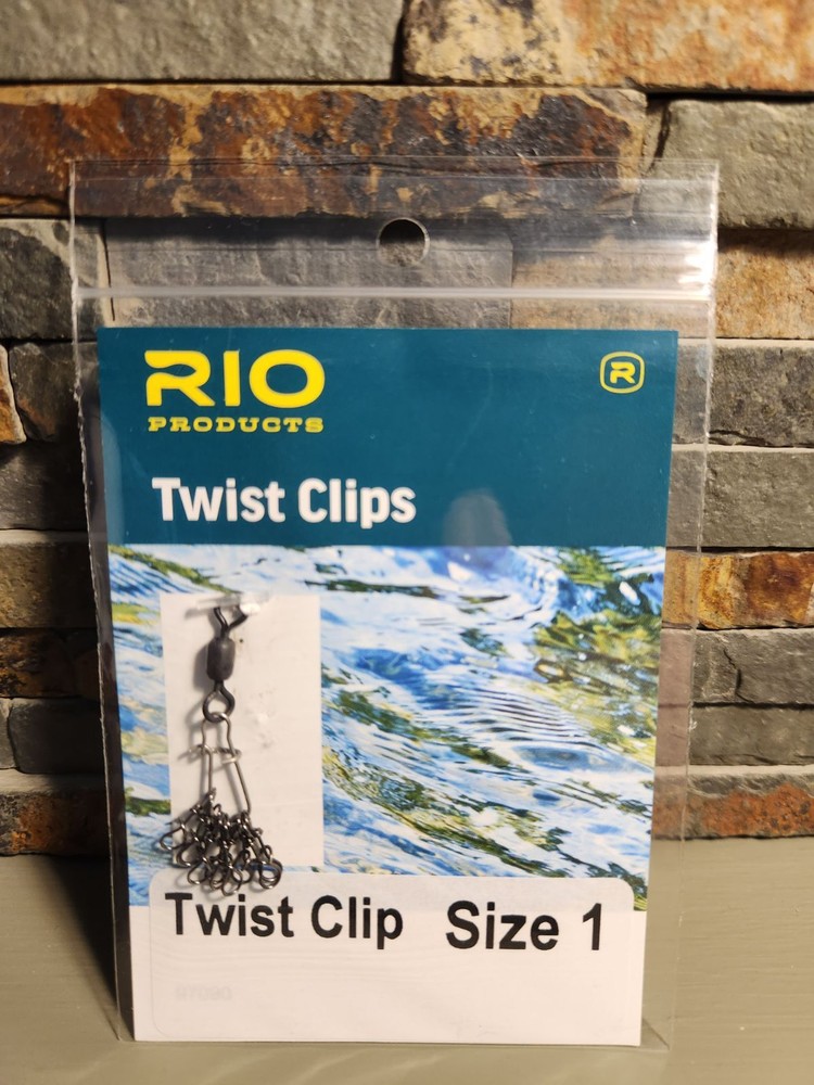 Rio Twist Clips - 10 Pack - (3 Size Variations Available)