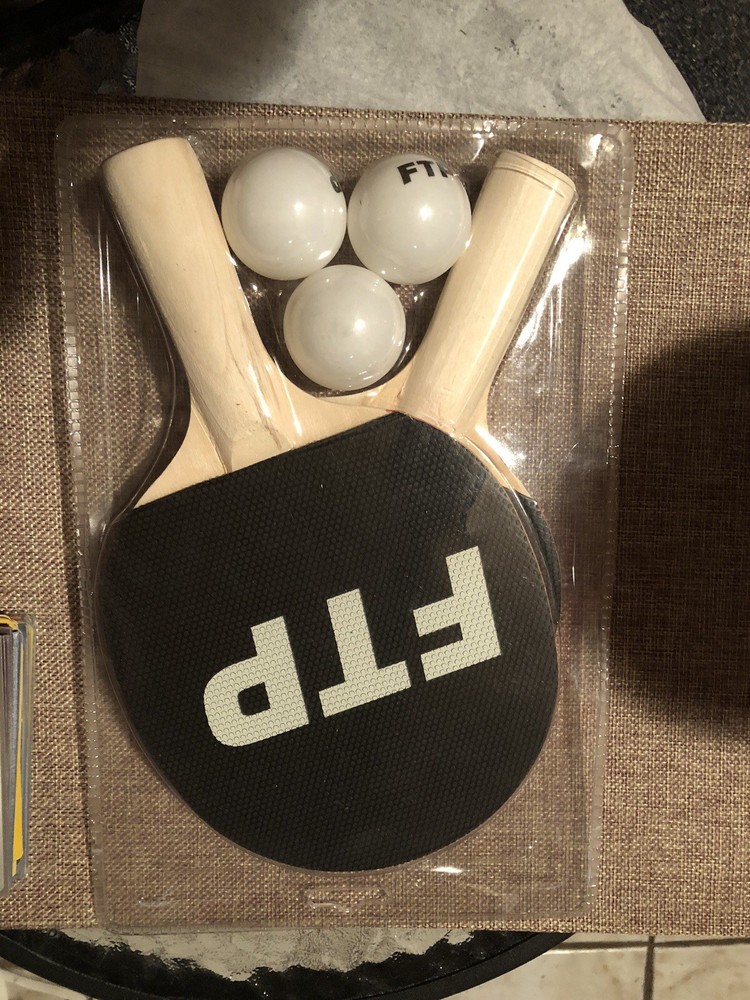 FTP PING PONG PADDLE SET WITH BALLS