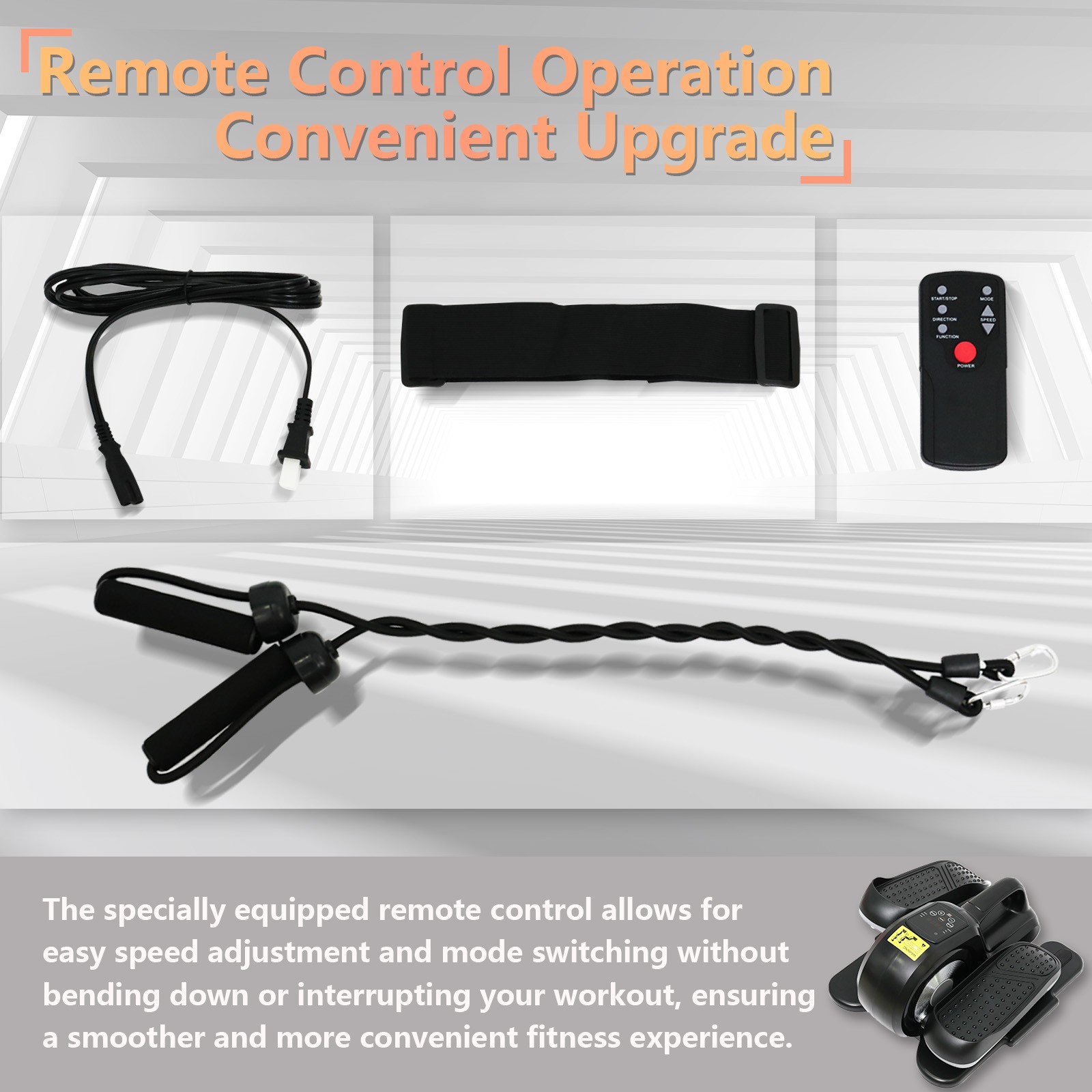 Ellipse Leg Exerciser Seated Eclipse Under Desk Elliptical Machine as Seen on TV