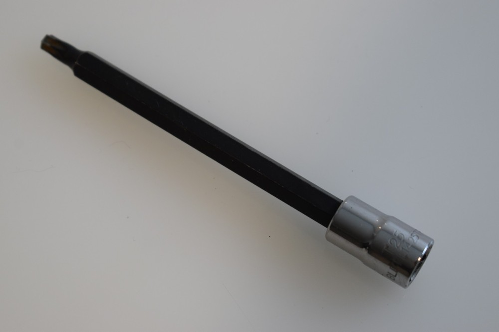 Blue Point BLPTL1425TP T25 TORX Long Tamper Proof Bit Socket Driver 1/4" Drive