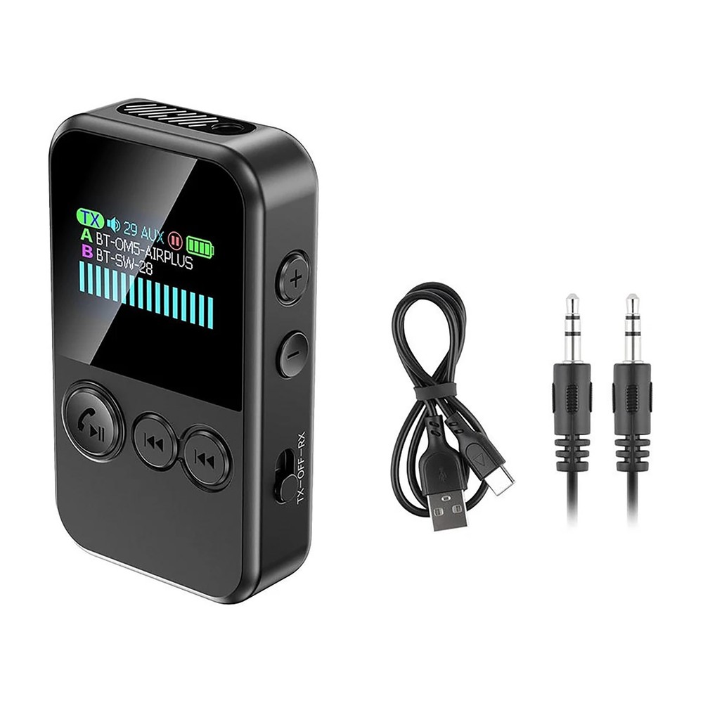 Bluetooth Car Kit Adapter Device with TF Card Slot and Multiple Format Support