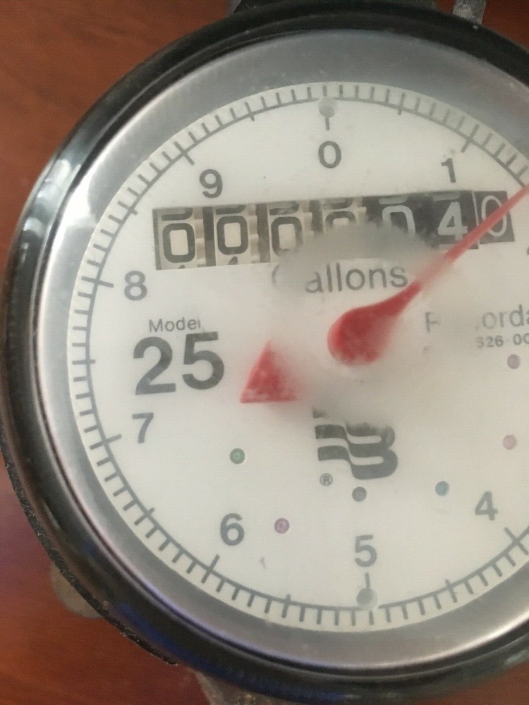 Badger Meter Model 25 Recordall 33626-002