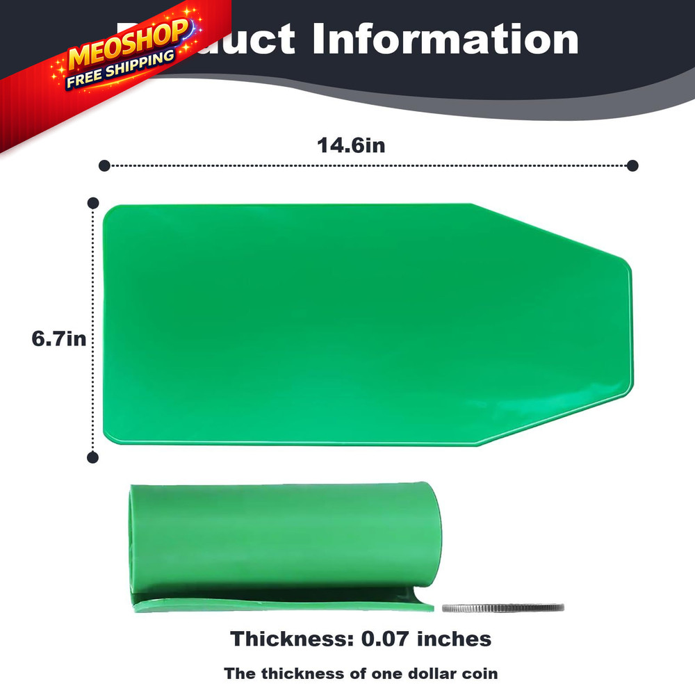 Flexible Funnel, Multi-Purpose Form a Funnel Draining Tool, Green
