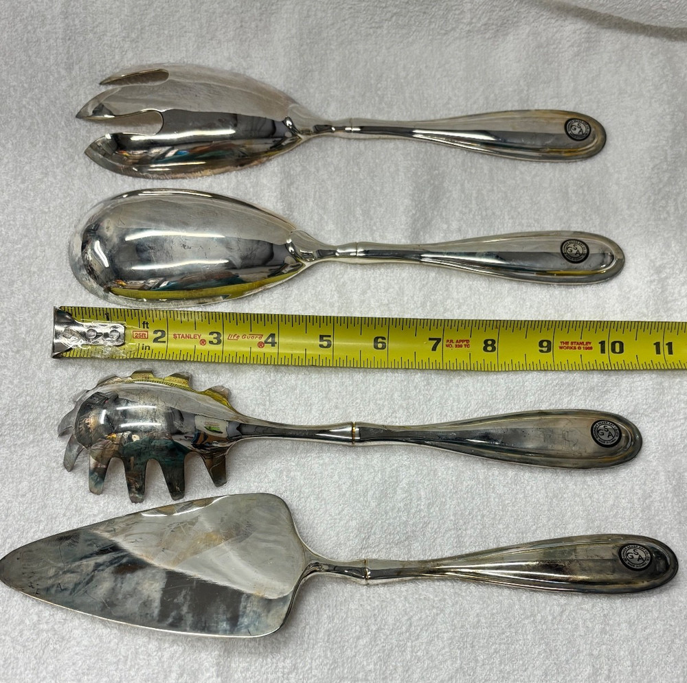 Godinger Silver Art Co. 4 Piece 10" Serving Set
