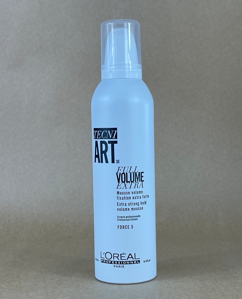 L'oreal Tecni Art. Full Volume Extra Strong Hold Volume Mousse Force 5  8.4 oz