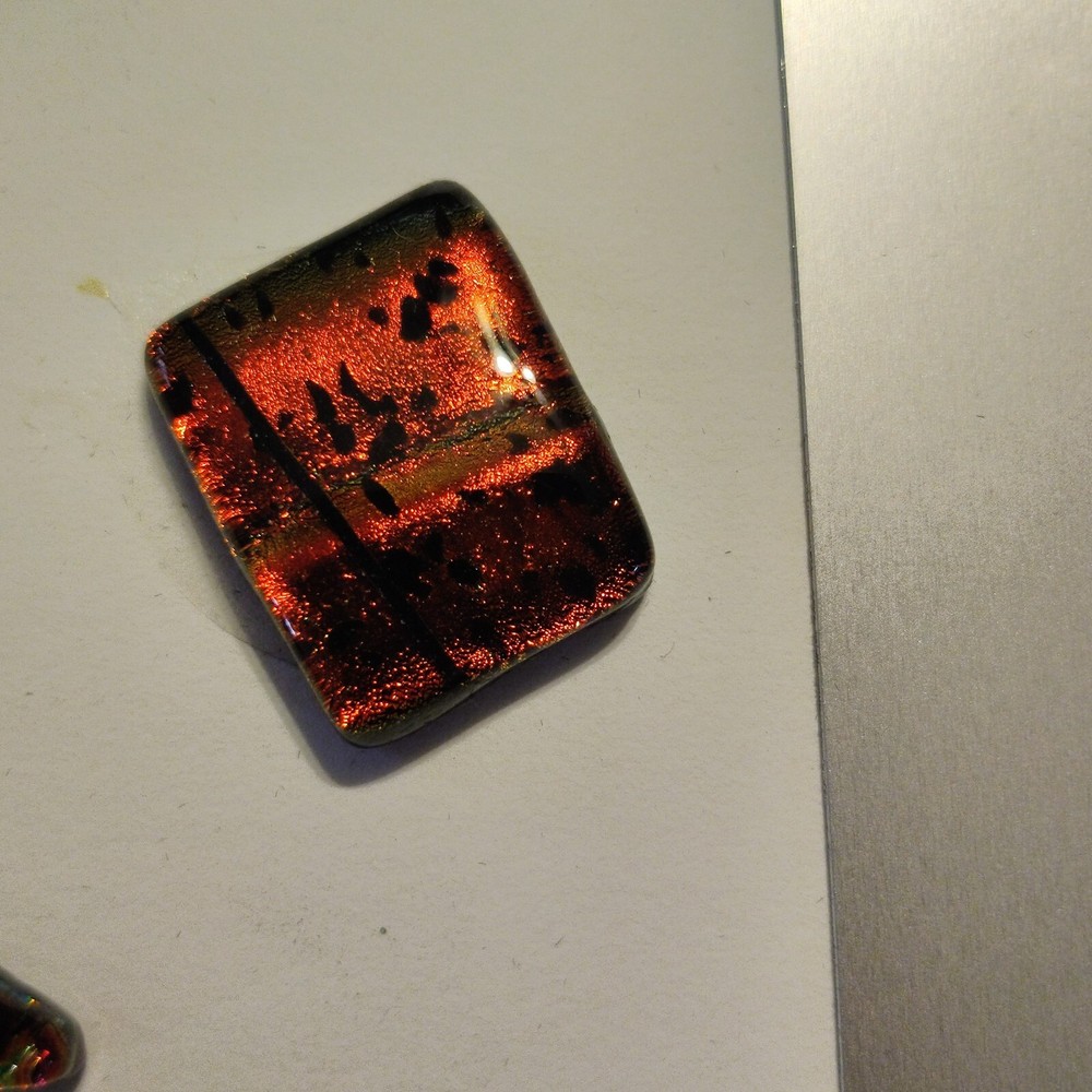 Multicolor Ammolite On Mat For Framing Wall Art