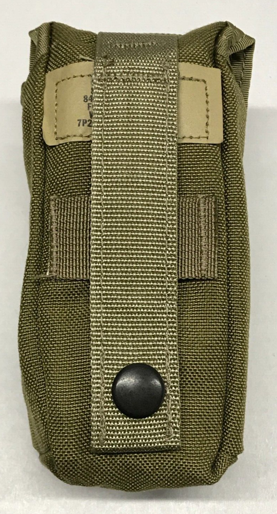 MOLLE Khaki Flash Bang Pouch USGI The Resource Center