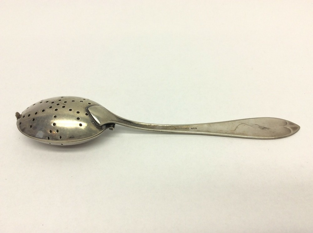 Vintage Williams A-1+ Decorative Tea Strainer Perforated Spoon Kitchen Tool