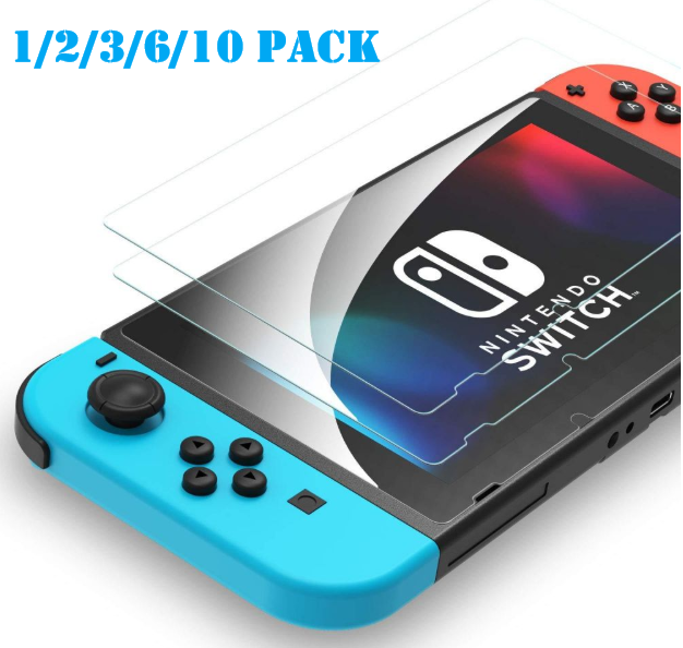 For Nintendo Switch Console HD Clear Premium Tempered Glass Screen Protector