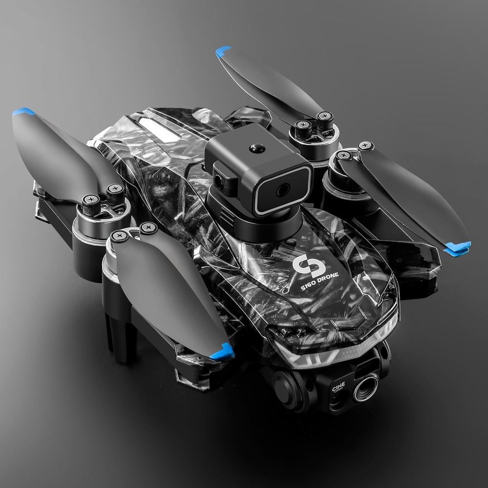 S160 8K Drone with Screen, HD Photography, Obstacle Avoidance, Foldable Model