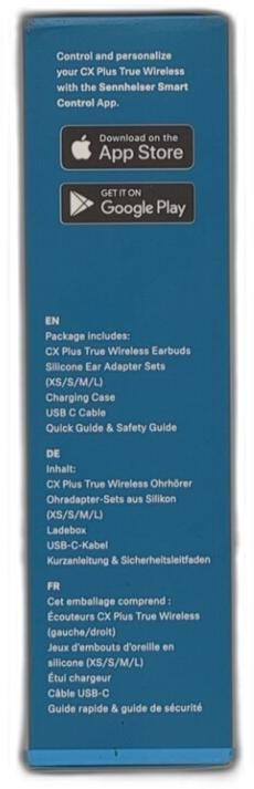 Sennheiser Consumer Audio Cx Plus True Wireless Earbuds - Bluetooth In-ear