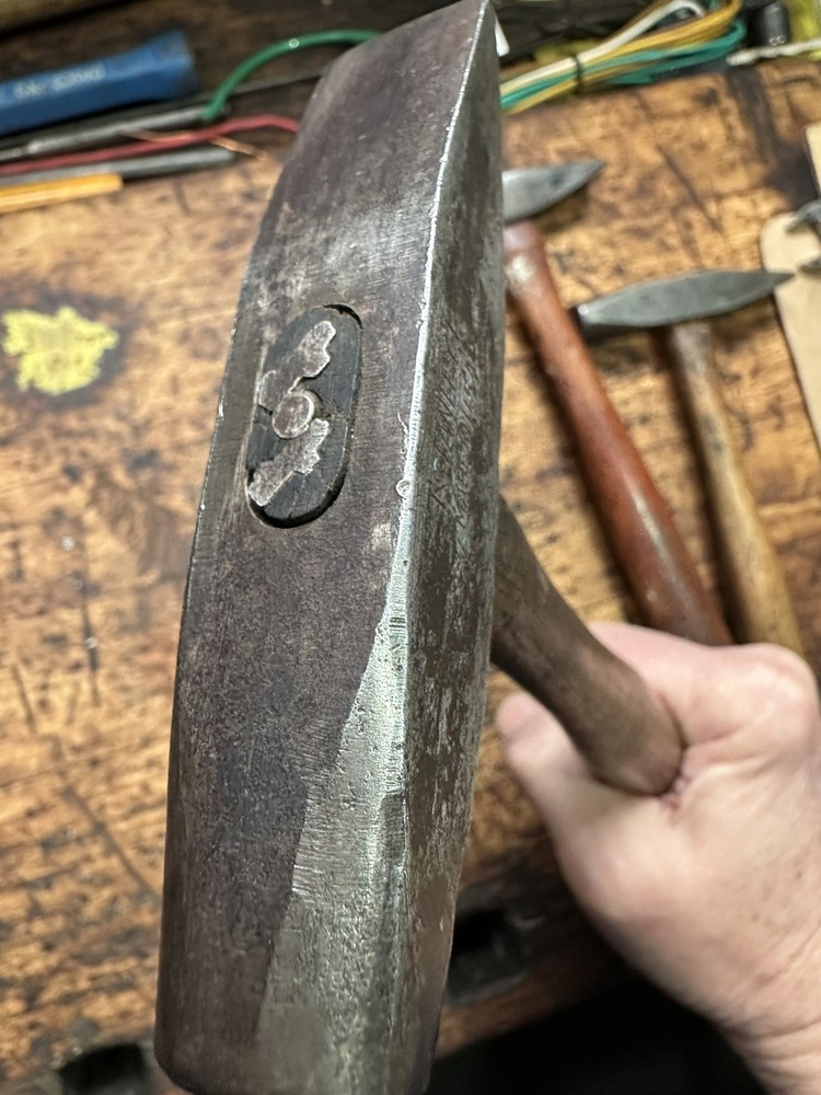 VINTAGE STANLEY CROSS PEEN HAMMER Engineer Blacksmith 16Oz