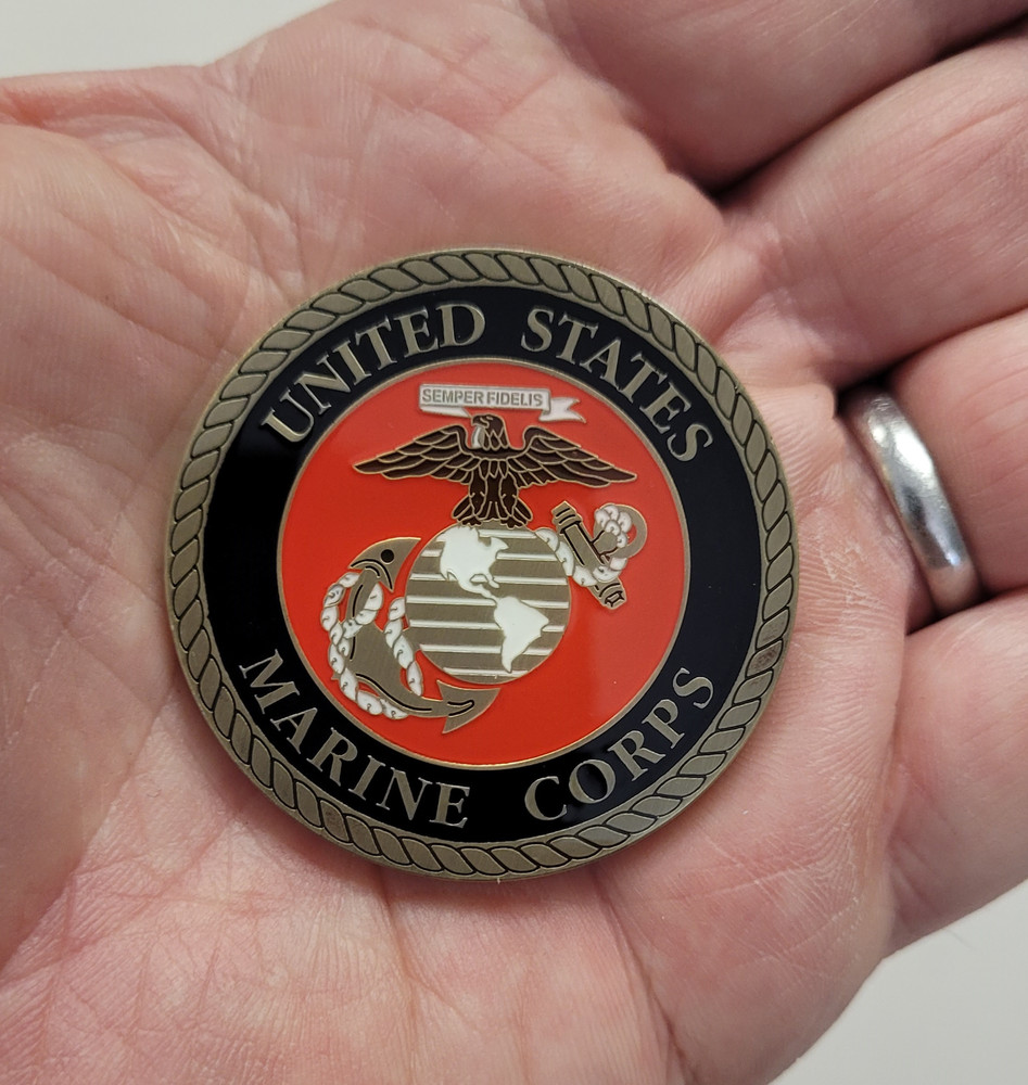 US Marine Corps Operation Enduring Freedom 2010 Challenge Coin