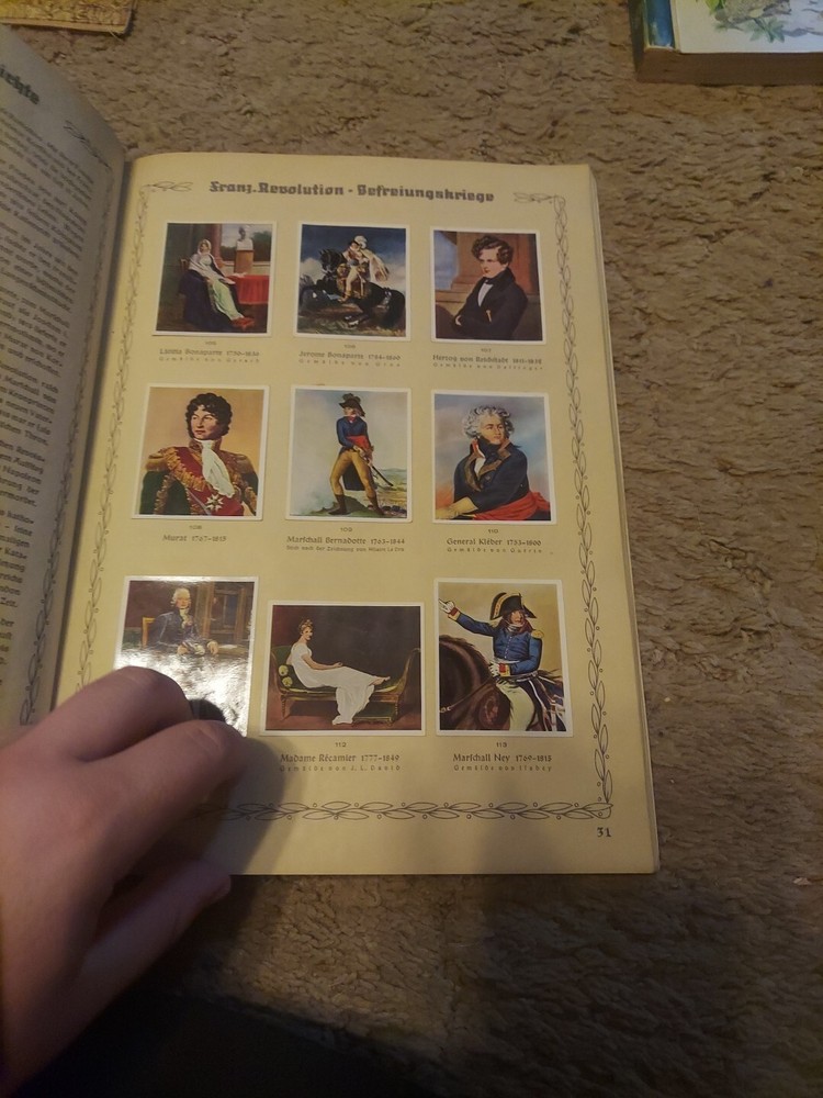 Ww1 German Card Book Completed