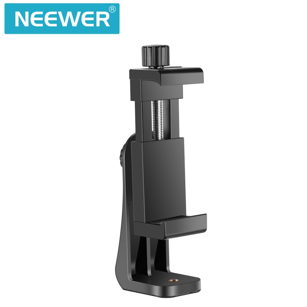 Neewer Smartphone Holder Vertical Bracket Clip Tripod Adapter for iPhone