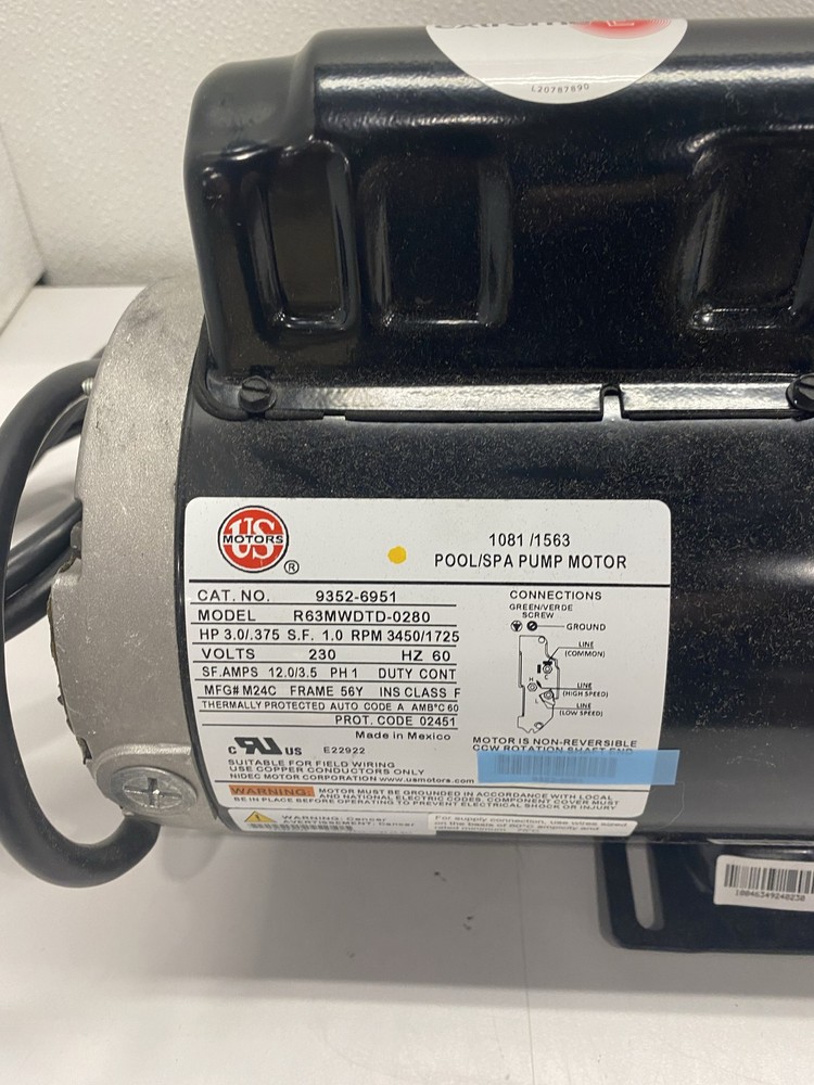 Gecko Aqua-Flo 2 HP Pump 2 Speed 56 Frame XP2E
