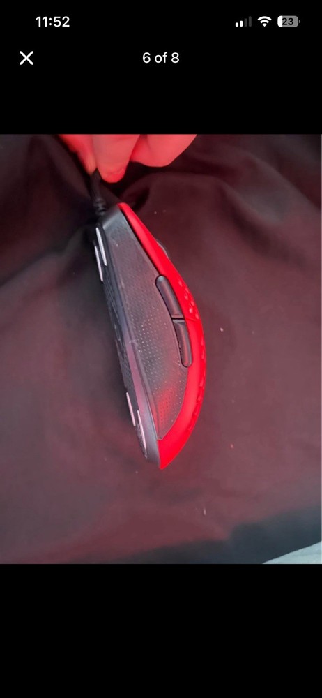 BOYI 60% Wired RGB Mechanical Keyboard & GWOLVES Hati HTM Red Mouse Bundle
