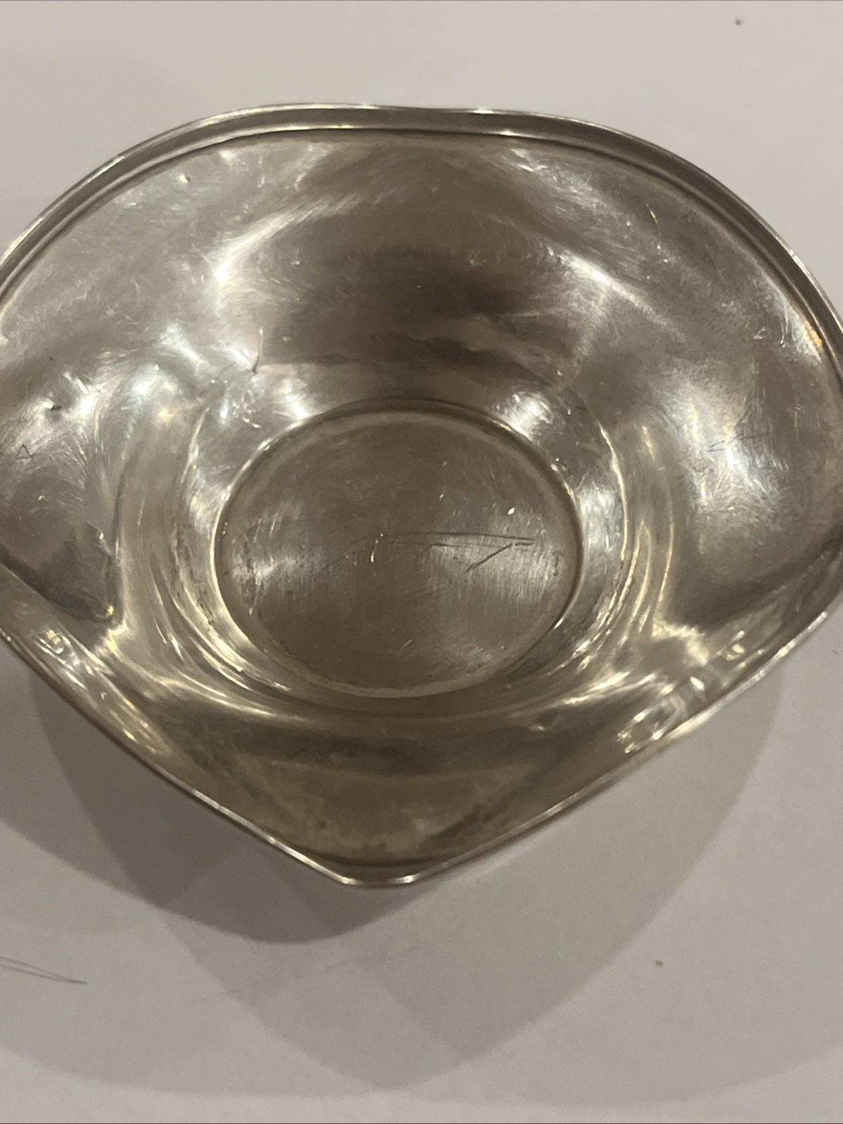 Pair Vintage STERLING SILVER SALT CELLARS Bowl Dishes 30 Grams 2.75”