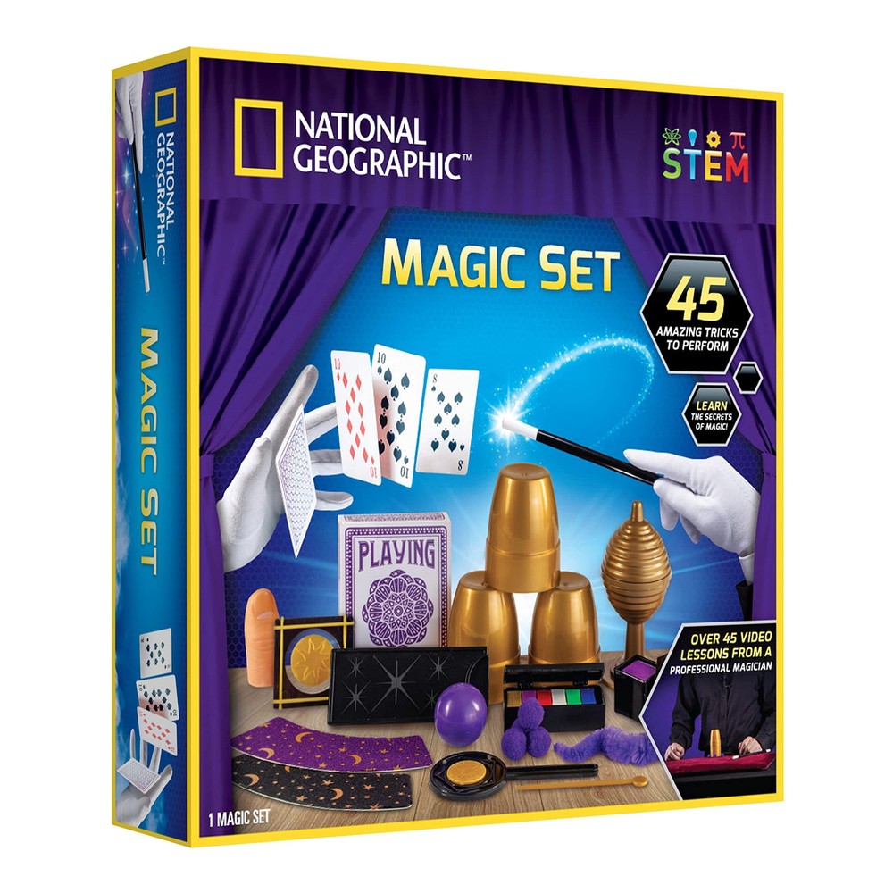 Magic Kit for Kids - 45 Tricks with Step-by-Step Video Instructions