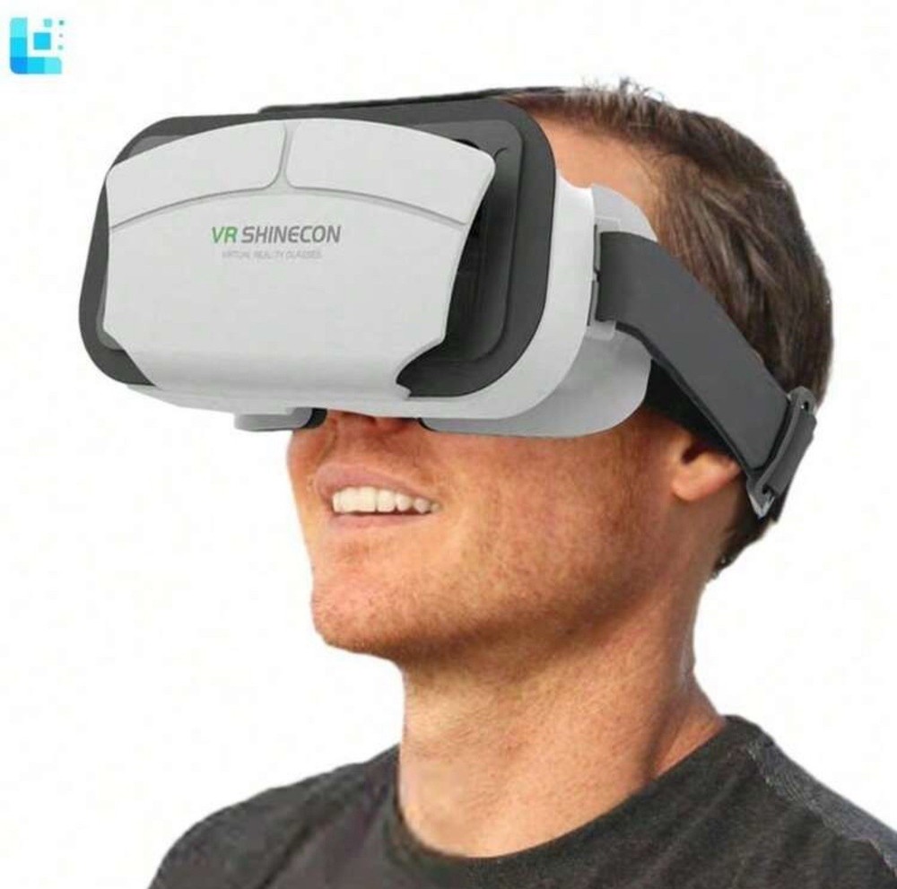 Virtual Reality Helmet 3D VR Universal Goggles Adjustable Distance Eye Protectio