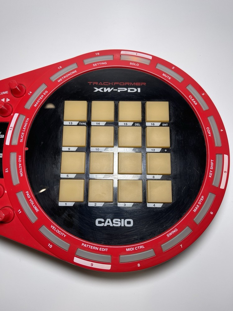 Casio XW-PD1 Sampler Sequencer DJ Controller 16 Pads