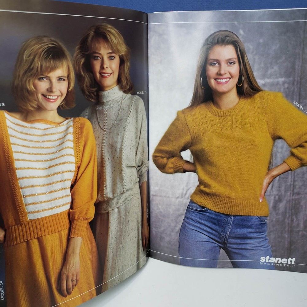 STANETT MASKINSTRIK NR 2 Machine Knitting Patterns Women
