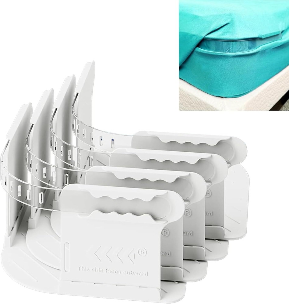 Bed Sheet Holders for Corners Fitted Sheet Holder Keep Sheets Bed Sheet Straps