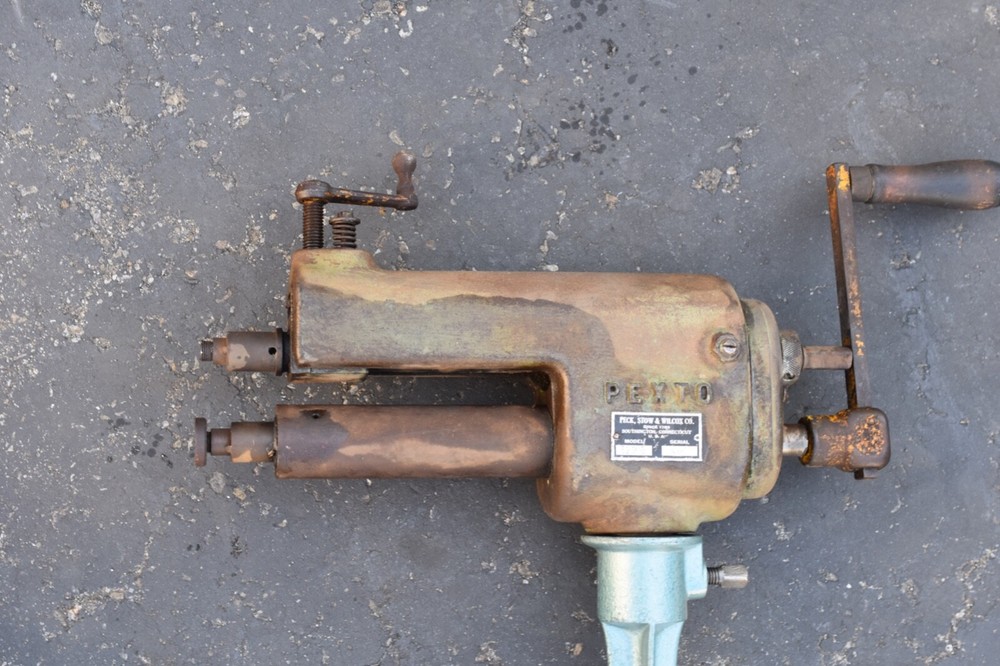 Pexto Roper Whitney 622 Combination Rotary Machine bead roller