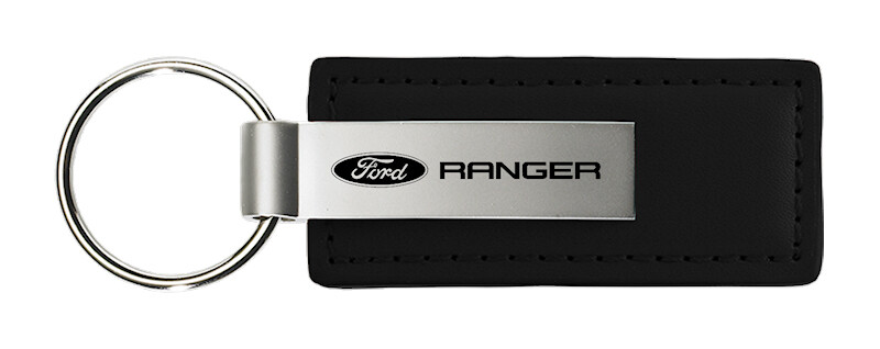 Ford Ranger Leather Keychain (Black)