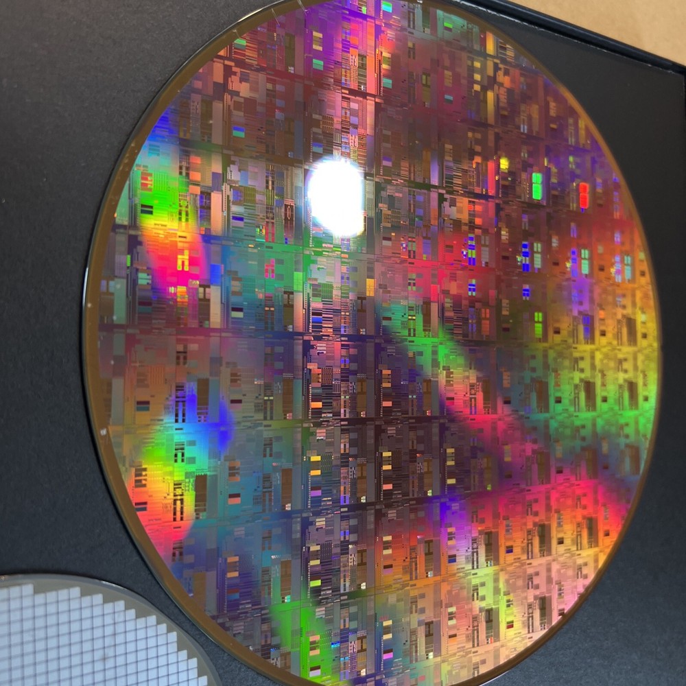 8” Silicon Pattern Wafer IntegratedCircuits Art 8”,8”,4”SemiconductorFrame12x16”