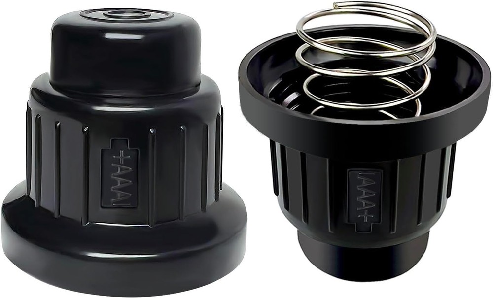 2 Pcs AAA Battery Push Button Igniter Cap,