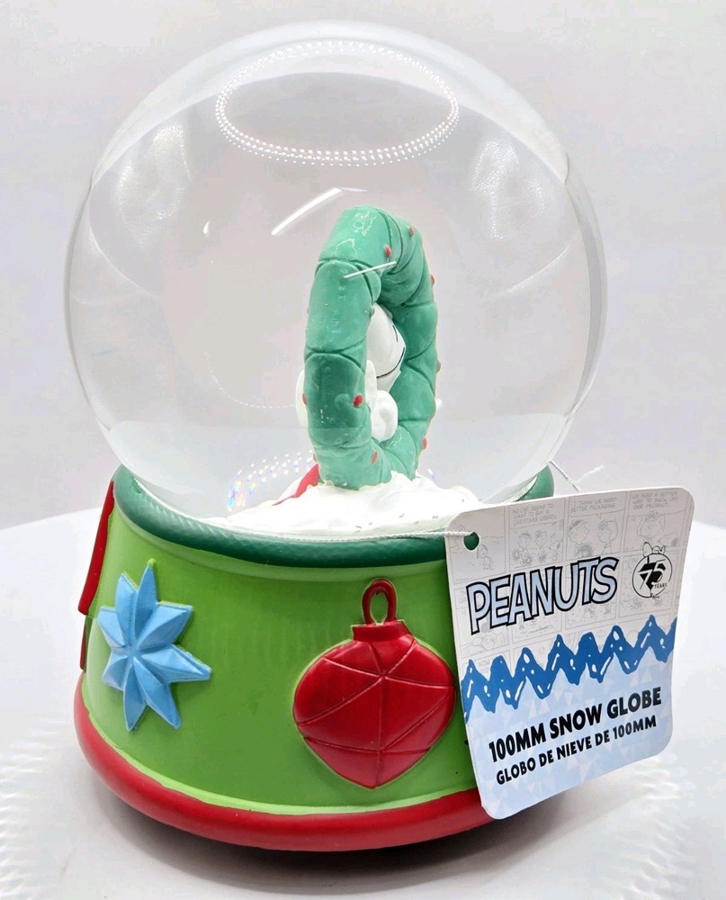 Snoopy 75Th Anniversary Snow Globe