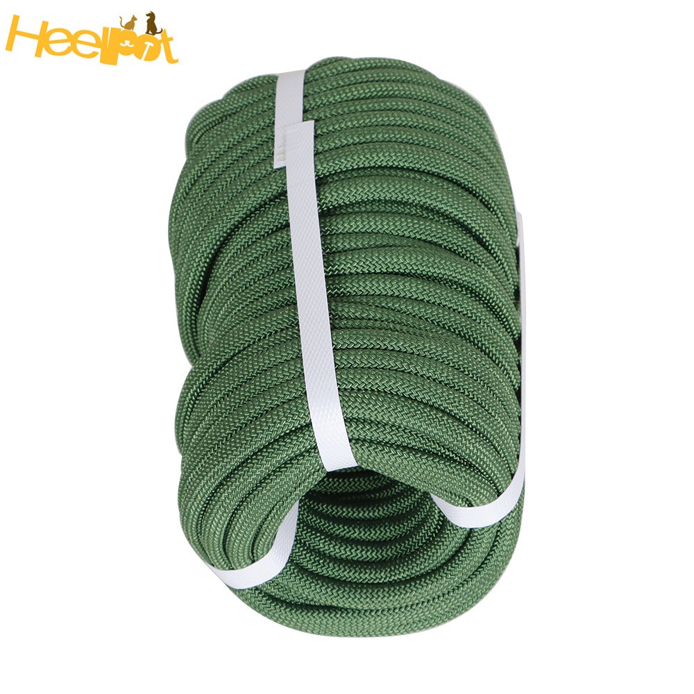 3/8"×100' 3520 Lbs Arborist Tree Pulling Rope Braided Polyester Rope