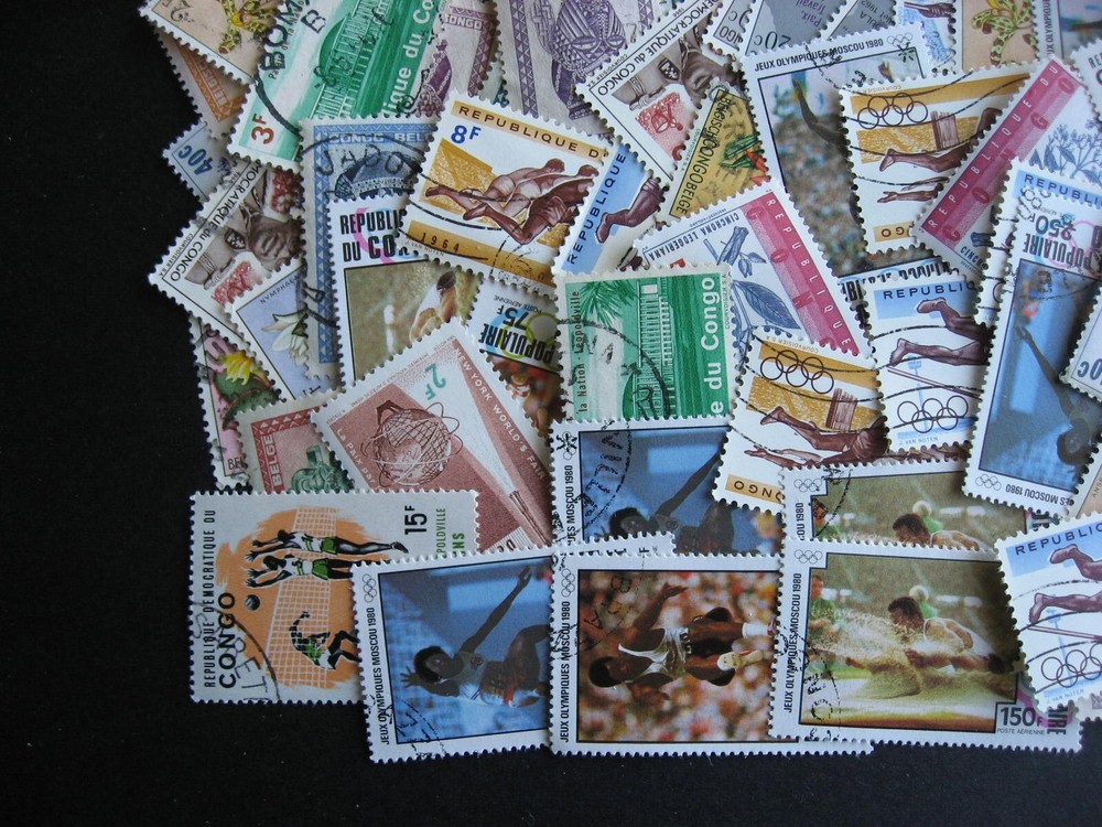 Hoard breakup mixture 100 Congos. Duplicates & mixed condition