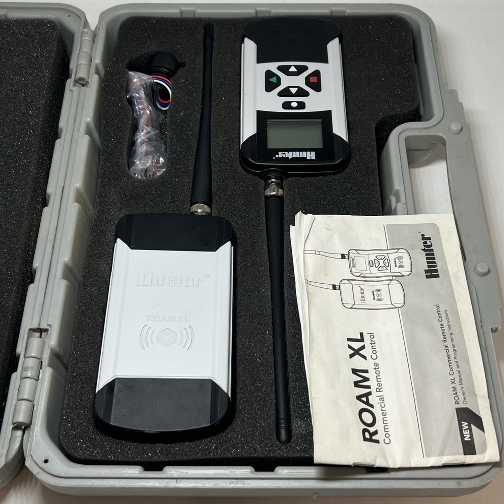 Hunter ROAM-XL Long Range Controller Remote Kit (Receiver Transmitter Case Set)