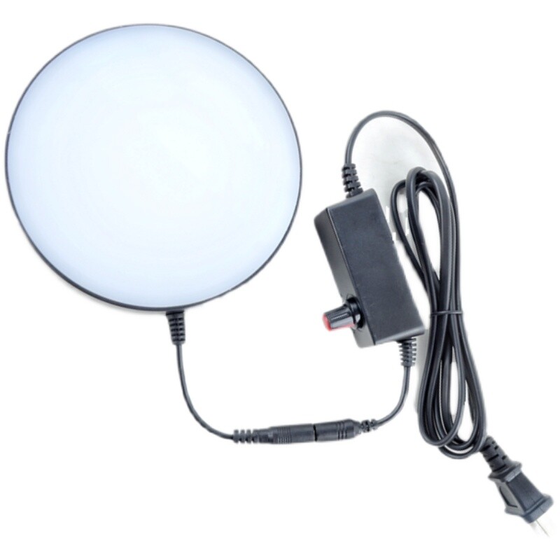 100V-240V Adjustable Brightness LED Ring Bottom Light Source Stereo Microscope