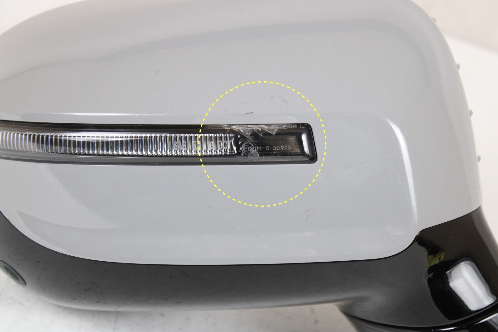 See All! 2023-2025 Kia Telluride Right RH Blind Spot / Camera Side Mirror OEM