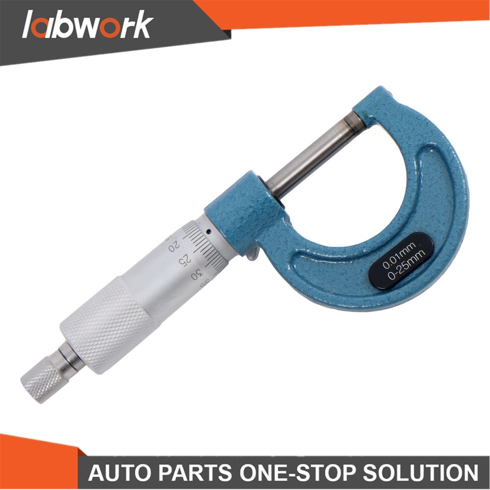 Labwork Outside Micrometer 0-1" Measuring Tool 0.0001" Graduation Set