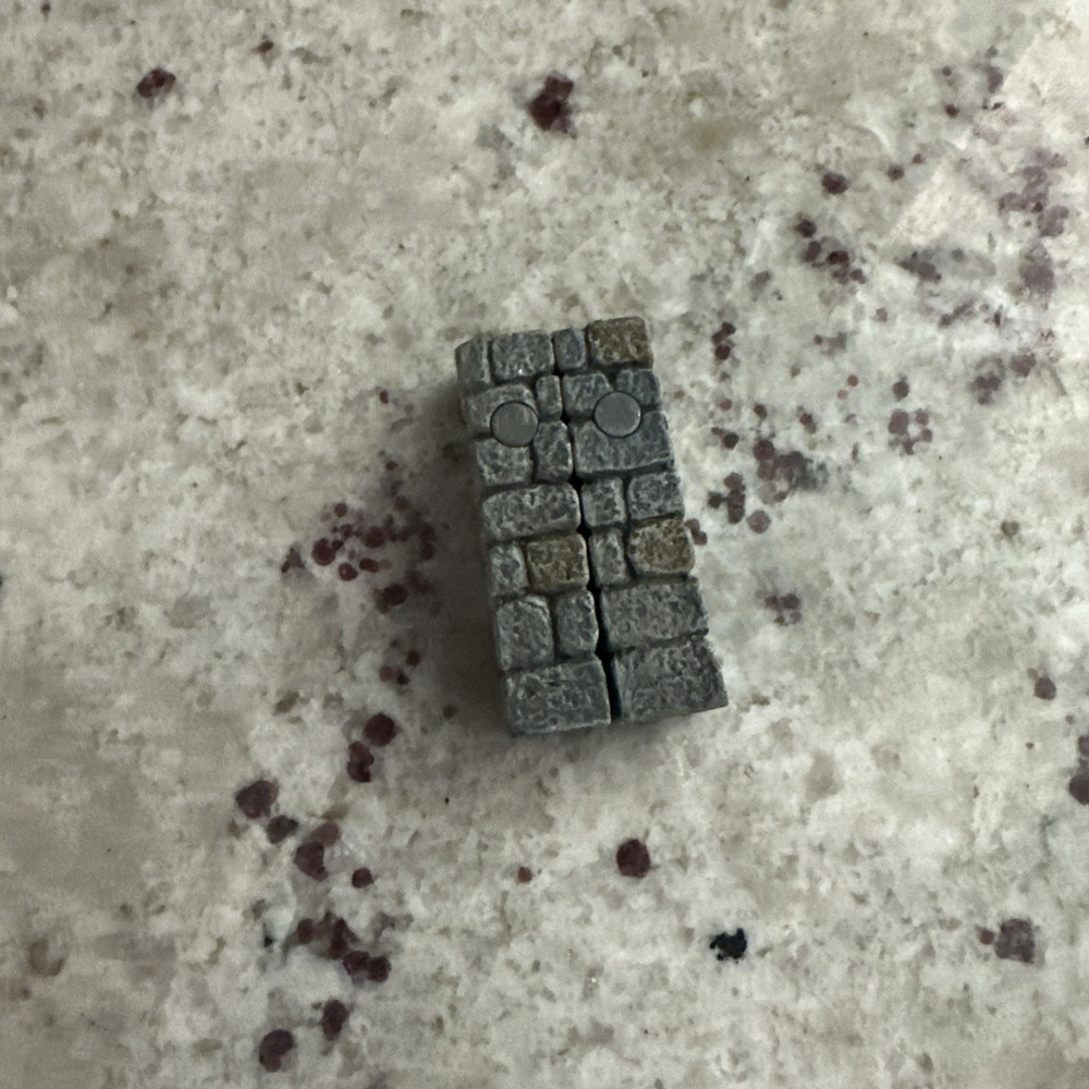 2 = Dwarven Forge Castle Builder, Insert Corner Post. Most Versatile Piece