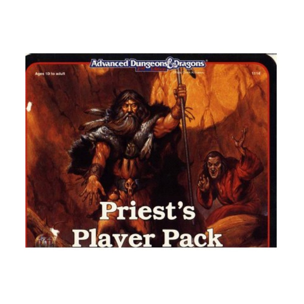TSR AD&D 2nd Ed Priest's Player Pack VG+/NM